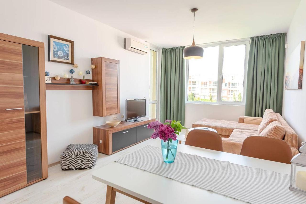 Apartment Gendar Delux, Sunny Island, Czernomorec Zewnętrze zdjęcie